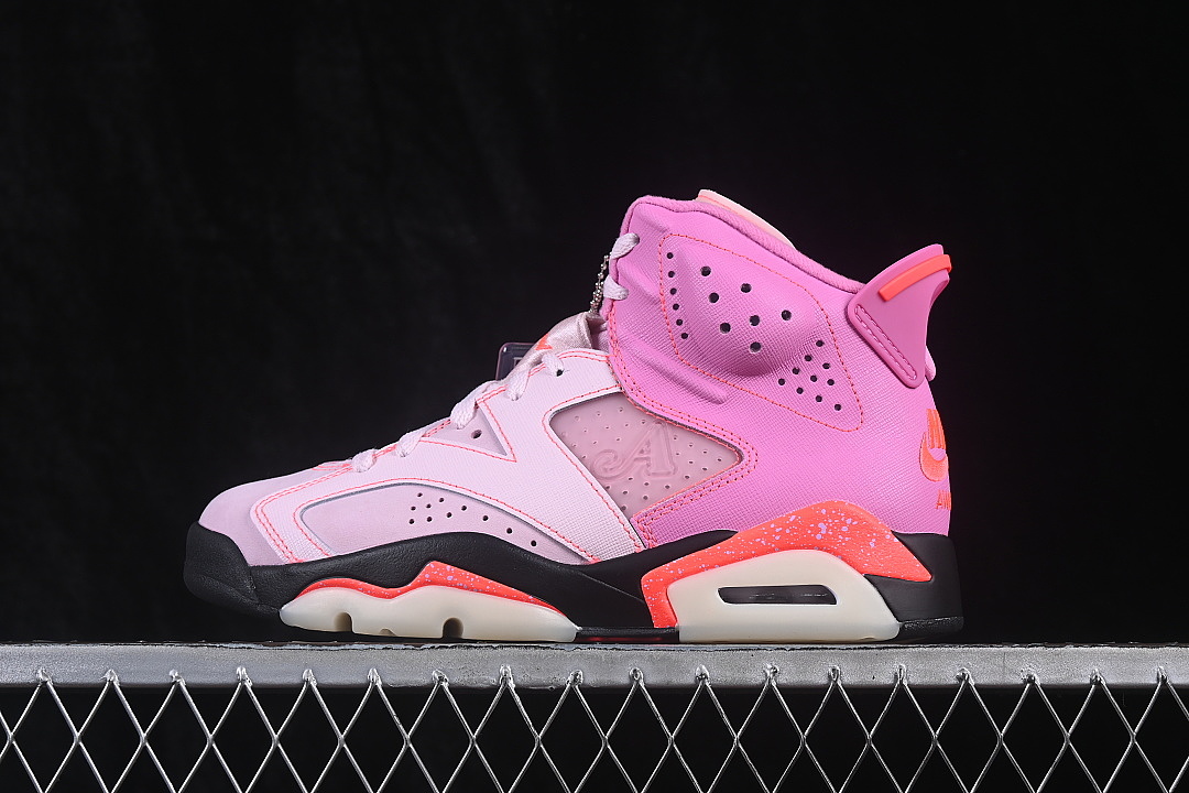Jordan AIR Jordan 6 AJ6 DARK PINK/PINK · IQ5706-600, photo 1