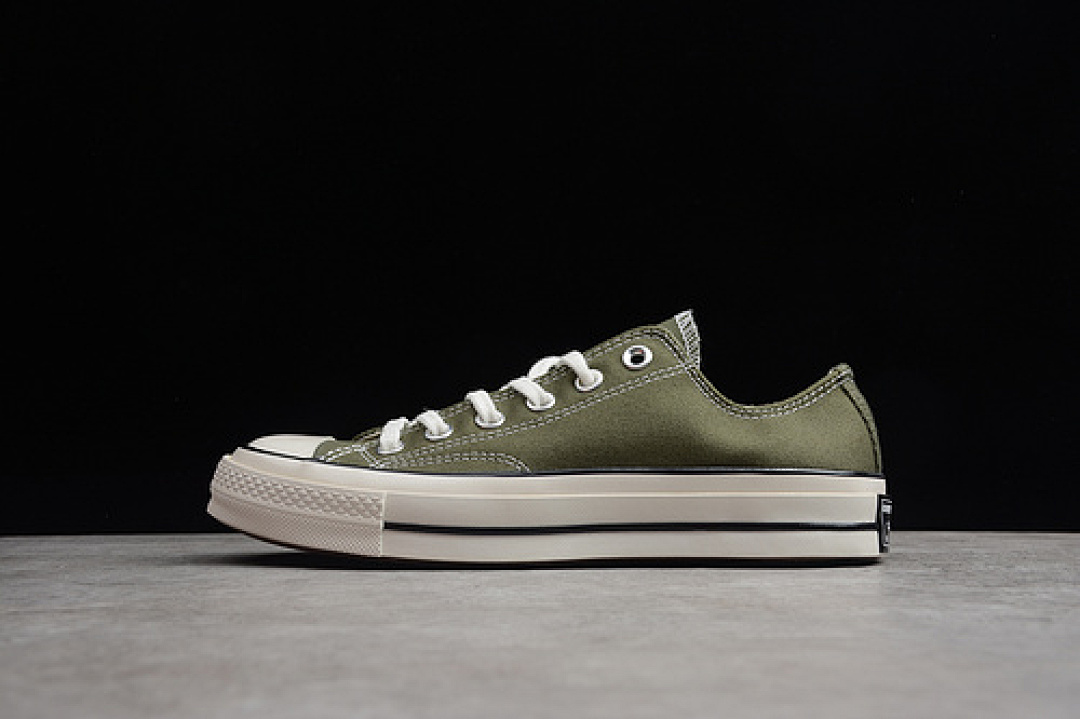 Converse [52-50-58]-[162060C]-[CHUCK TAYLOR ALL-STAR 70S LOW OX FIELD SURPLUS/BLACK/EGRET]-[UNISEX:35-44], photo 1