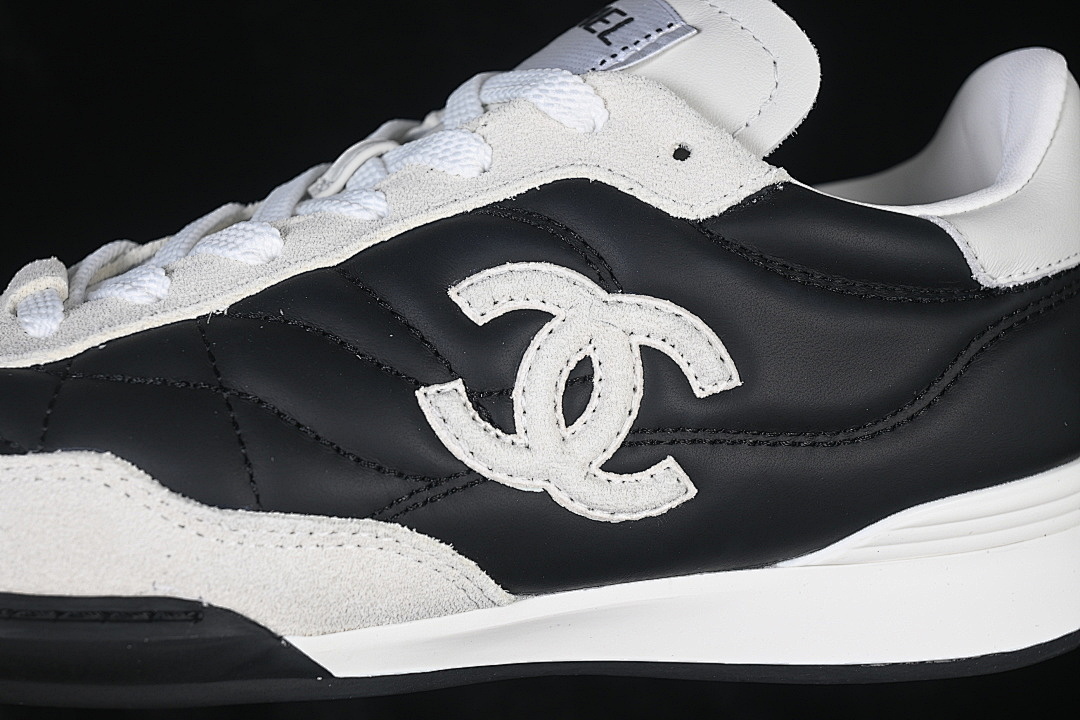 Chanel [G40179]-[SNEAKERS 26S SINGLE ITEM DE XUN SHOES BLACK/WHITE]-[WOMAN:35-39]-[MAN:40] - Image 7