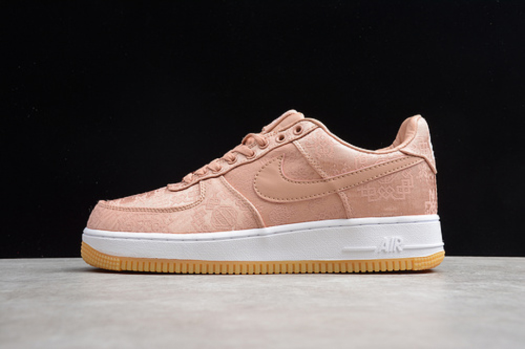 Nike [CJ5290-600]-[AIR FORCE 1 LOW CLOT ROSE GOLD/WHITE-GUM MEDIUM BROWN]-[UNISEX:36-45], photo 1