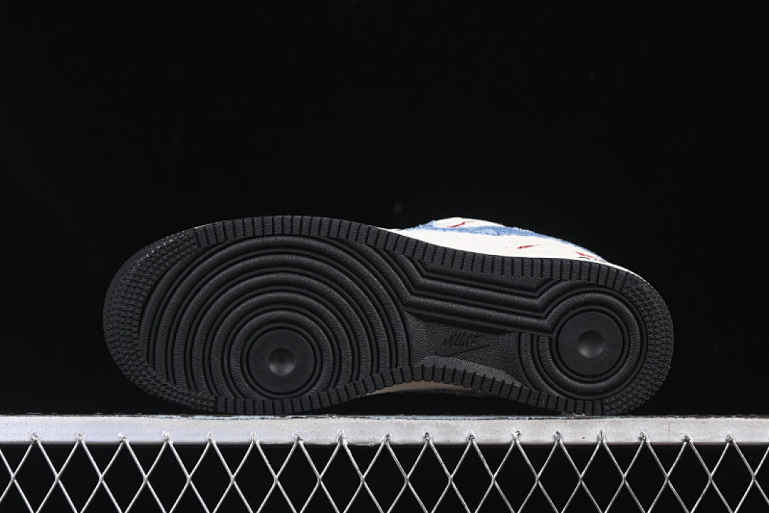 Nike [QW5606-261]-[AIR FORCE 1 07 LOW BLACK/BLUE/WHITE]-[WOMAN:36-39]-[MAN:40-45] - Image 15