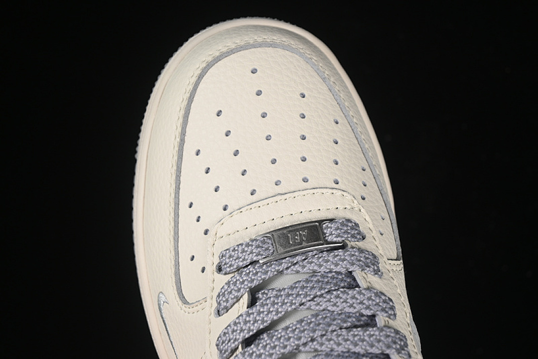 Nike [XX3168-195]-[AIR FORCE 1 07 LOW SUPREME GREY/RED]-[WOMAN:36-39]-[MAN:40-45] - Image 10