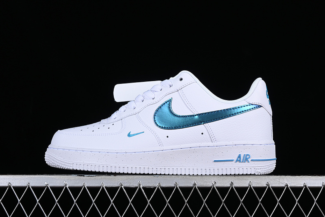 Nike Nike AIR FORCE 1 07 LOW WHITE/BLUE · FD0677-100, photo 1