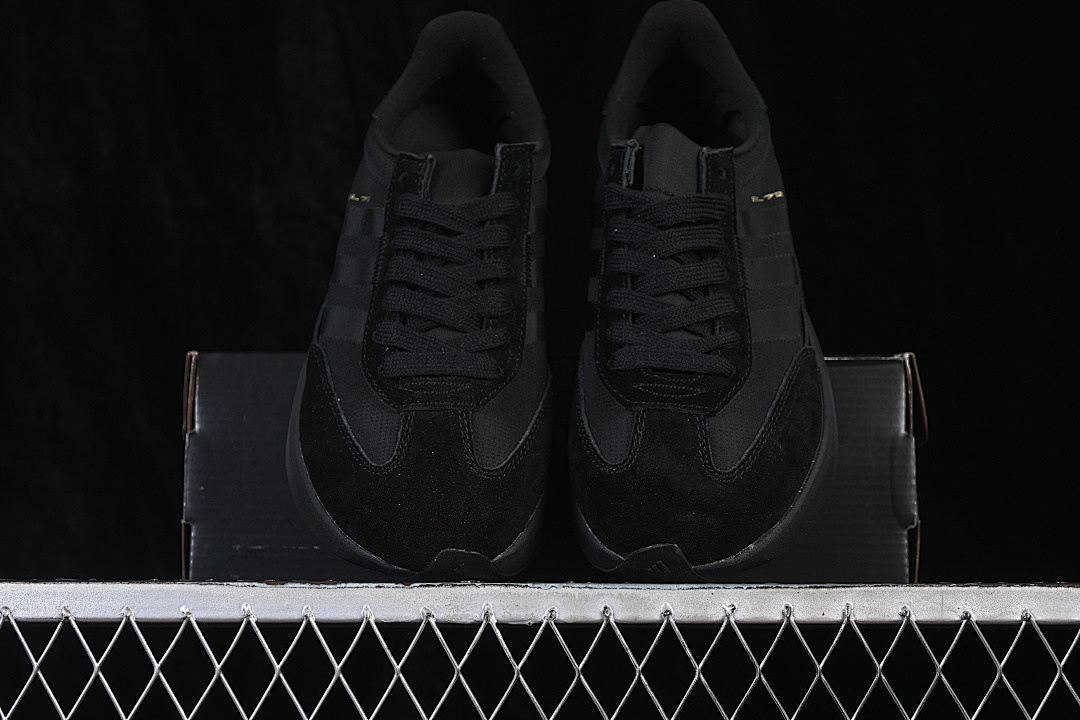 Adidas [CJ1363]-[ULTRA LIGHT AND BREATHABLE CASUAL RUNNING SHOES BLACK/INKINESS]-[WOMAN:36-39]-[MAN:40 - Image 12