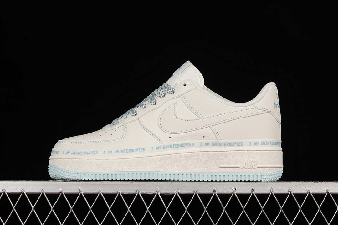 Nike [PO3699-808]-[UNINTERRUPTED X NK AIR FORECE 1 LOW 07 SU19 MORE THAN BEIGE/ICE (BLUE]), photo 1
