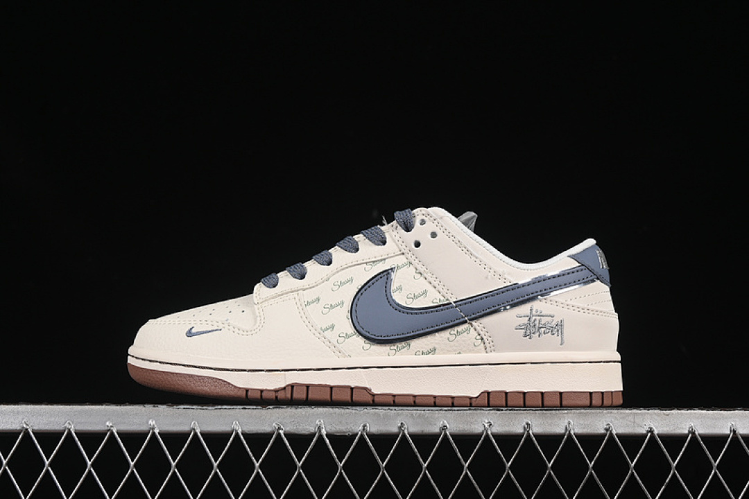 Unbranded [ZH2598-247]-[SB DUNK LOW WHITE/GREY/BROWN/BLUE]-[WOMAN:36-39]-[MAN:40-45], photo 1