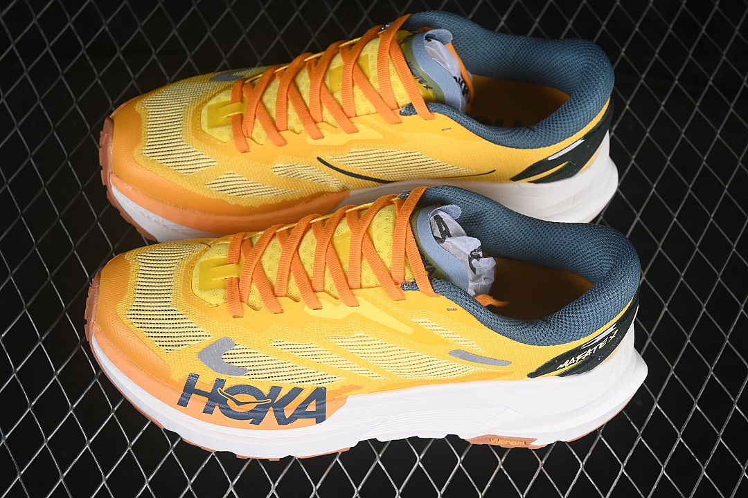 Hoka [1161990 ZTM]-[LIGHTWEIGHT MOUNTAIN RUNNING SHOES YELLOW/ORANGE/GREY]-[WOMAN:36-39]-[MAN:40-45] - Image 10