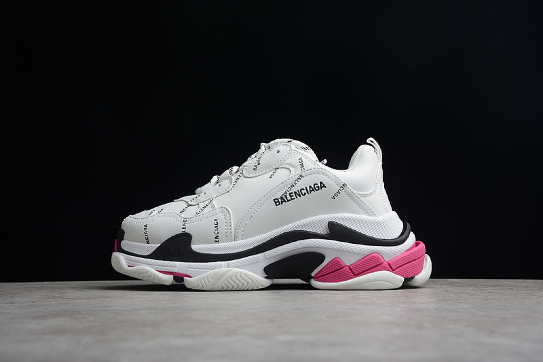 Unbranded [524039-W2FA4-9155]-[BA*LEN*CIAGA TRIPLE S SNEAKERS WHITE/BLACK/RED]-[WOMAN:35-39]-[MAN:40-46], photo 1