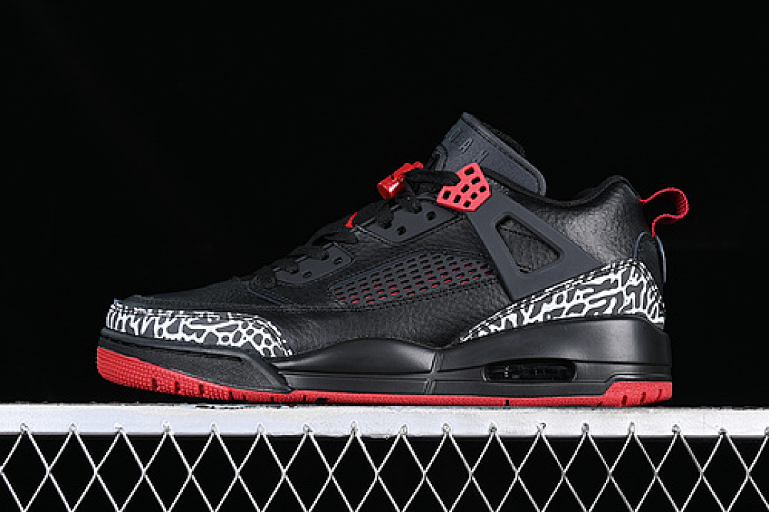 Jordan [FQ1759-600]-[JORDAN SPIZIKE LOW BRED BLACK/COOL GREY/SAIL/GYM RED]-[WOMAN:36-39]-[MAN:40-47.5], photo 1
