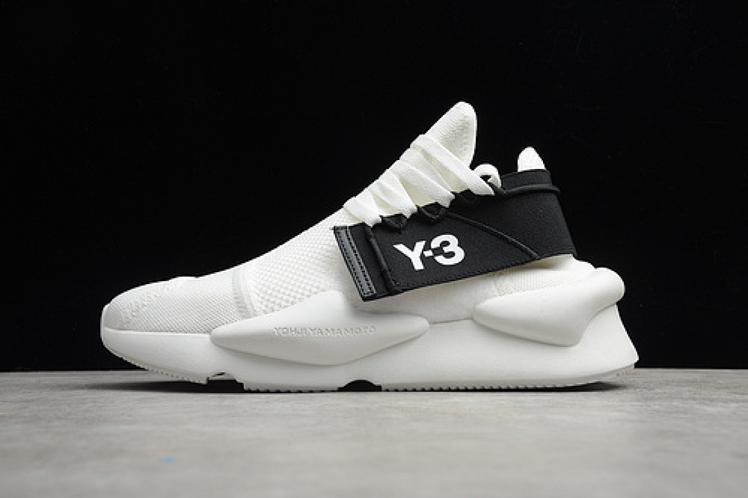 Y-3 Y-3 KAIWA KNIT SHOES CLOUD WHITE/CLOUD WHITE/BLACK · FV4563, photo 1