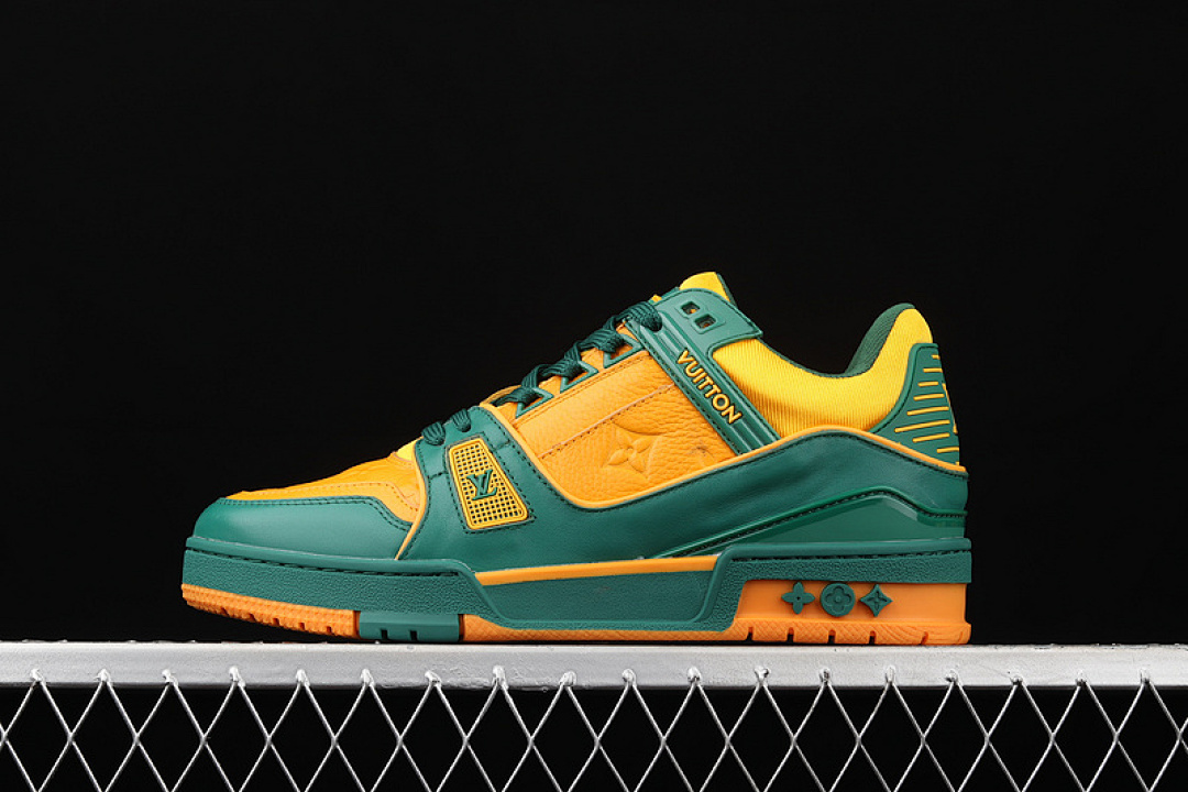 Louis Vuitton Louis Vuitton [L*V 2021SS TRAINER SHOES GREEN/YELLOW]-[MAN:38-45], photo 1