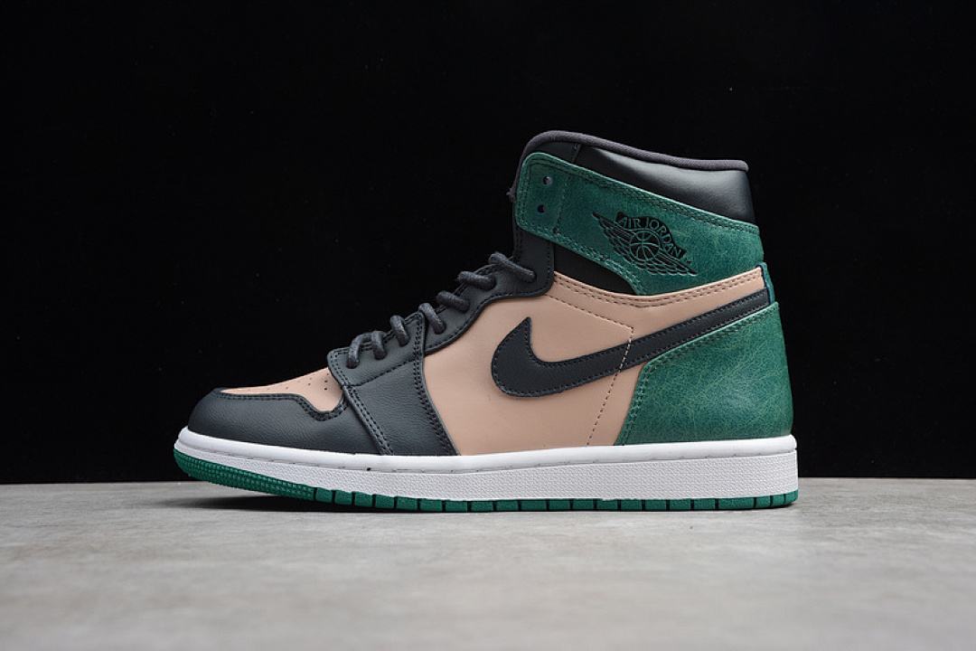 Jordan [AH7389-203]-[GZ AIR JORDAN 1 RETRO HIGH BIO BEIGE/ANTHRACITE/GREEN][UNISEX:36-47.5], photo 1