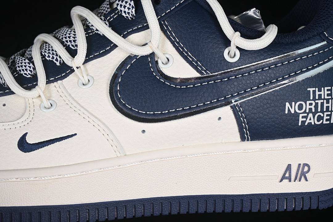 Nike [SJ1198-107]-[AIR FORCE 1 07 LOW OFF WHITE/BLUE]-[WOMAN:36-39]-[MAN:40-45] - Image 8