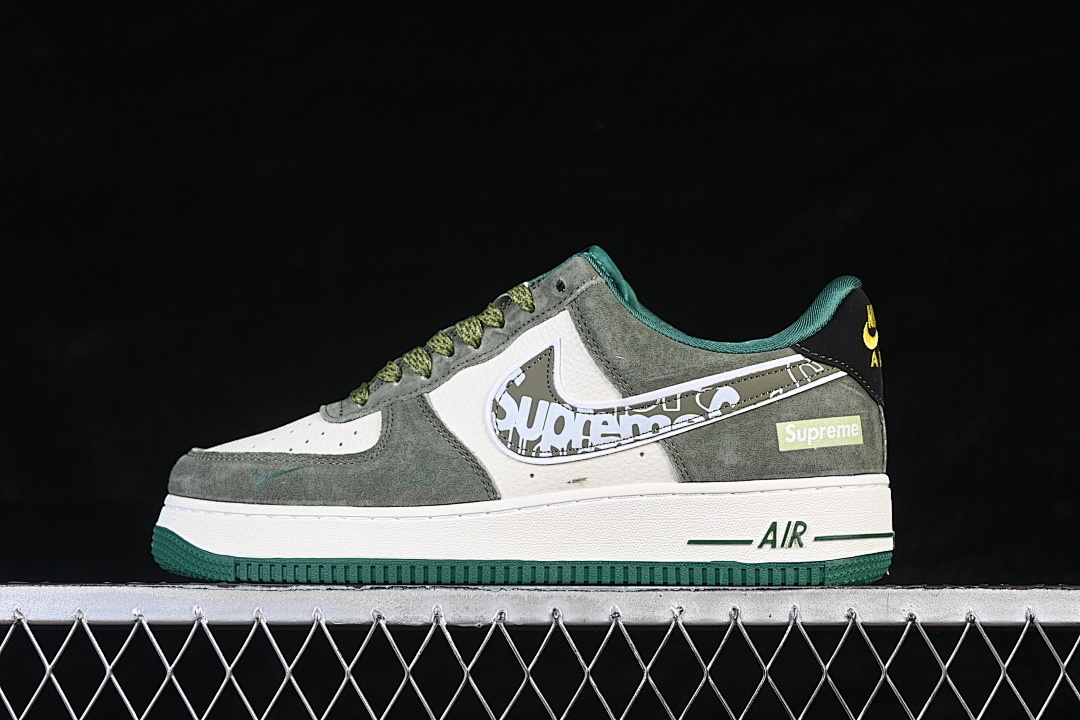 Nike Nike AIR FORCE 1 07 LOW WHITE/GREEN · SY1388-027, photo 1