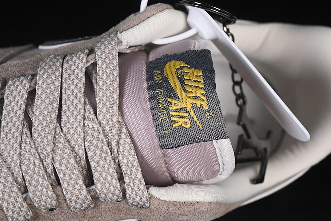 Nike [KL1688-003]-[AIR FORCE 1 07 LOW CASUAL SNEAKERS BROWN/GREY]-[WOMAN:36-39]-[MAN:40-45] - Image 9