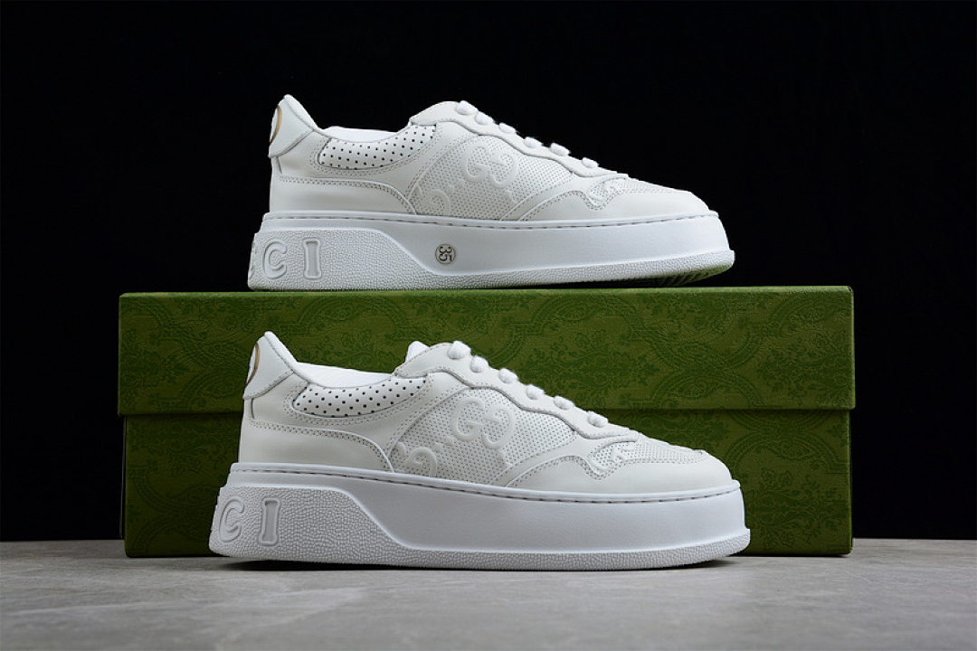 Chanel [GU*CCI SCREENER GG HIGH-TOP SNEAKER WHITE/WHITE/WHITE]-[WOMAN:35-39]-[MAN:40-44] - Image 17