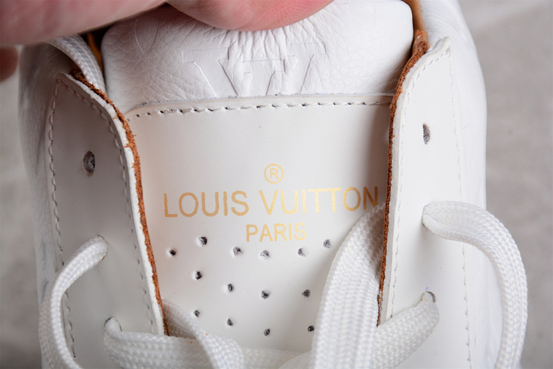 Louis Vuitton [L*V STELLAR SNEAKERS WHITE/WHITE/LIGHT BROWN]-[MAN:39-45] - Image 4