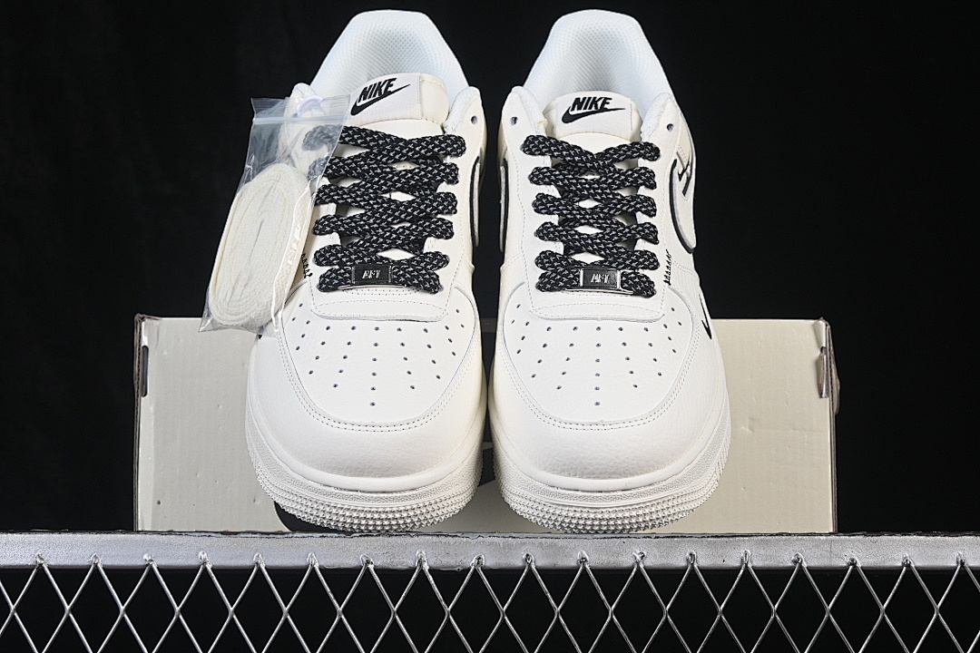 Nike [MM5288-082]-[AIR FORCE 1 07 LOW CASUAL SNEAKERS BEIGE/BEIGE/BEIGE]-[WOMAN:36-39.5]-[MAN:40-45] - Image 13