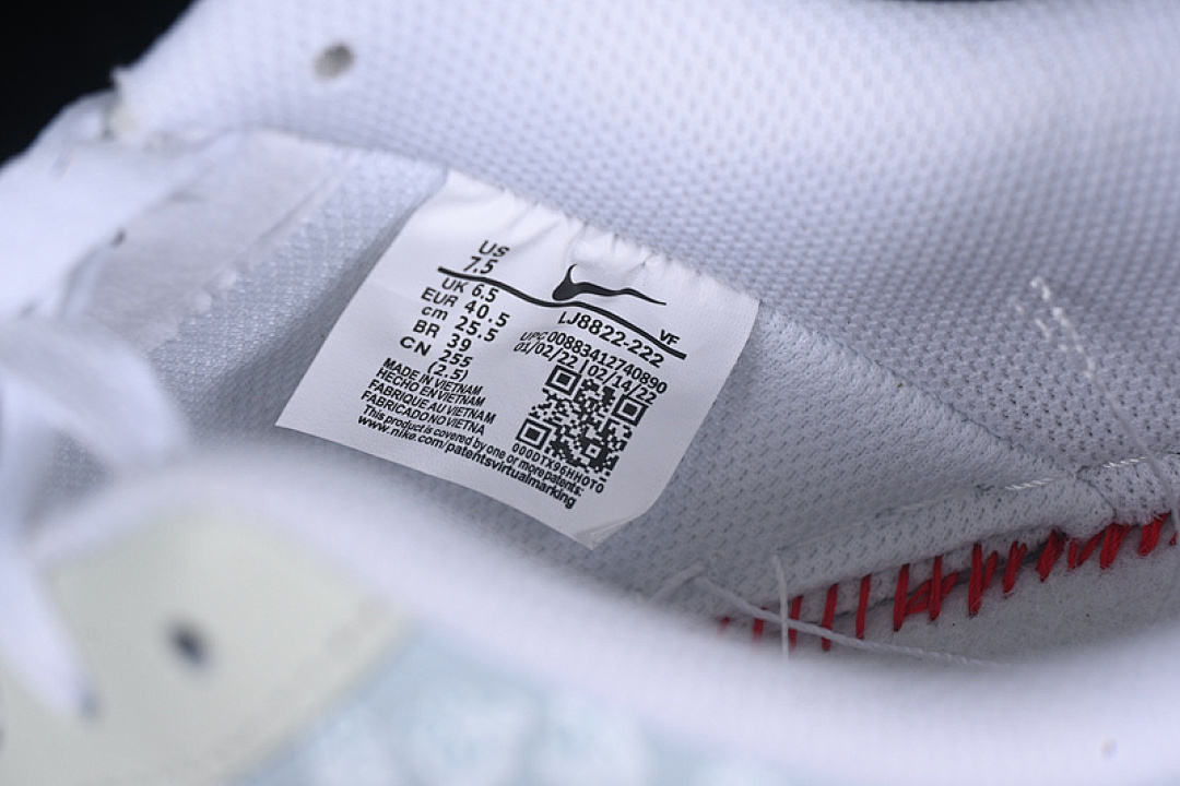 Nike [LJ2288-222]-[AIR FORCE 1 07 LOW WHITE/BLUE/GREEN]-[WOMAN:36-39]-[MAN:40-45] - Image 6