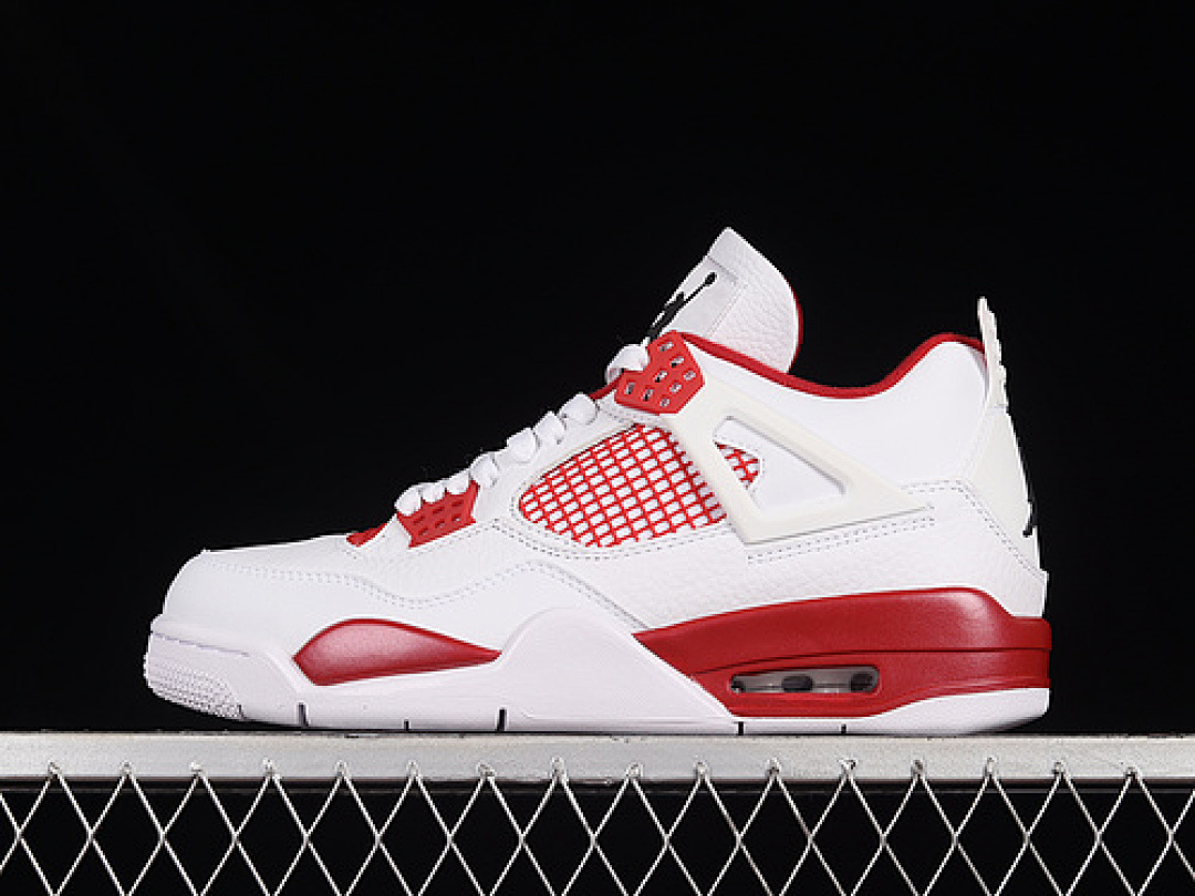 Jordan AIR Jordan 4 RETRO ALTERNATE 89 WHITE/BLACK-GYM RED · 308497-106, photo 1