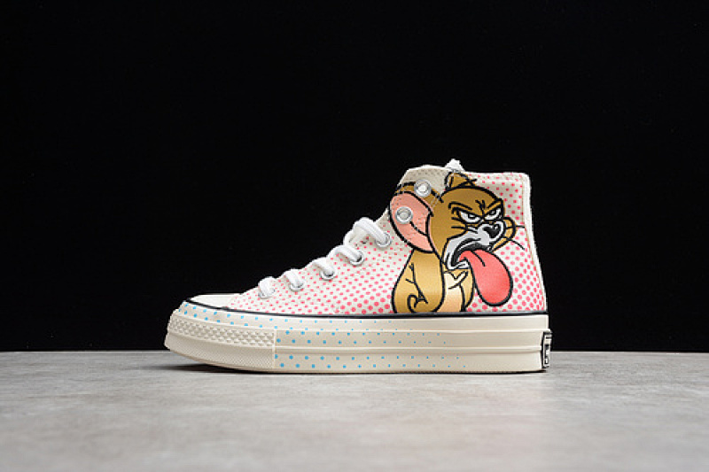 Converse Converse CHUCK TAYLOR ALL-STAR 70S HIGH TOM AND JERRY EGRET/RED-BLACK · 165734C, photo 1