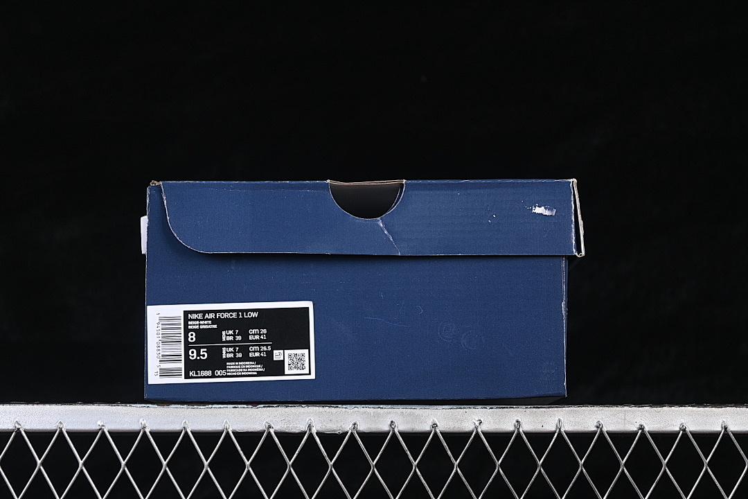 Nike [KL1688-005]-[AIR FORCE 1 07 LOW CASUAL SNEAKERS WHITE/GREY/BLACK]-[WOMAN:36-39]-[MAN:40-45] - Image 12
