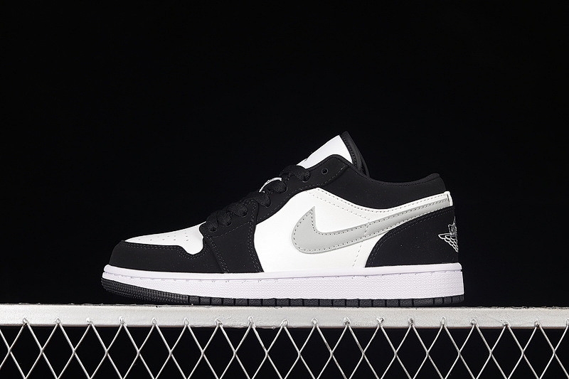 Jordan AIR Jordan 1 LOW NEW EMERALD BLACK/WHITE/LIGHT GREY · 552780-018, photo 1