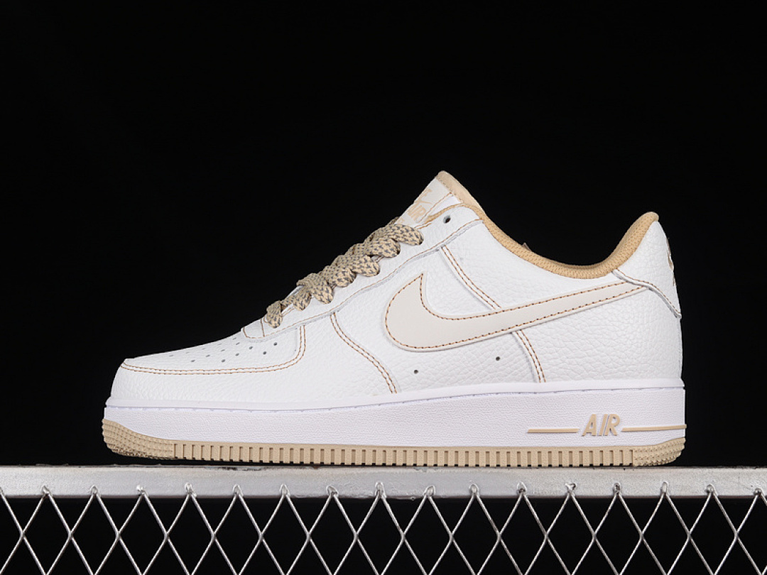 Nike [DF3266-053]-[AIR FORCE 1 LOW 07 WHITE/WHITE/LIGHT KHAKI]-[WOMAN:36-39]-[MAN:40-45], photo 1