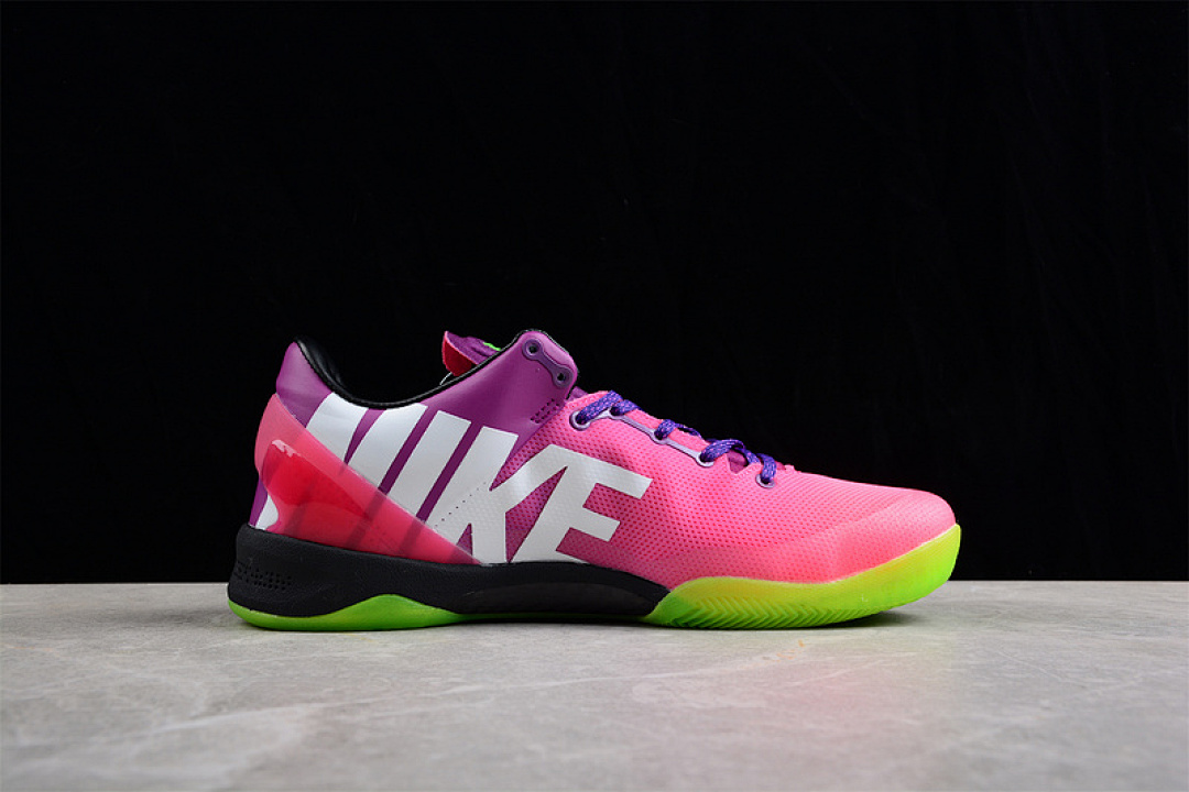 Nike [KOBE 8 SYSTEM MAMBACURIAL PINK/GREEN/PURPLE-WHITE]-[MAN:40-46] - Image 12