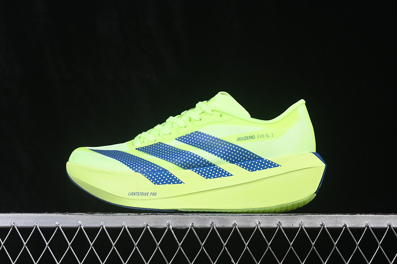 Adidas Adidas EVO 2 SL BREATHABLE RUNNING SHOES LIGHT GREEN/GREEN/BLUE · SL2605, photo 1
