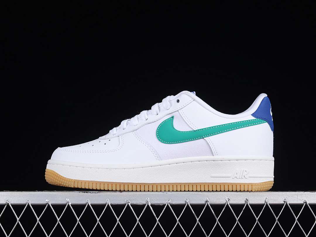 Nike [DD8959-110]-[AIR FORCE 1 LOW 07 WHITE/GAME ROYAL/SANDDRIFT/STADIUM GREEN]-[UNISEX:36-45], photo 1