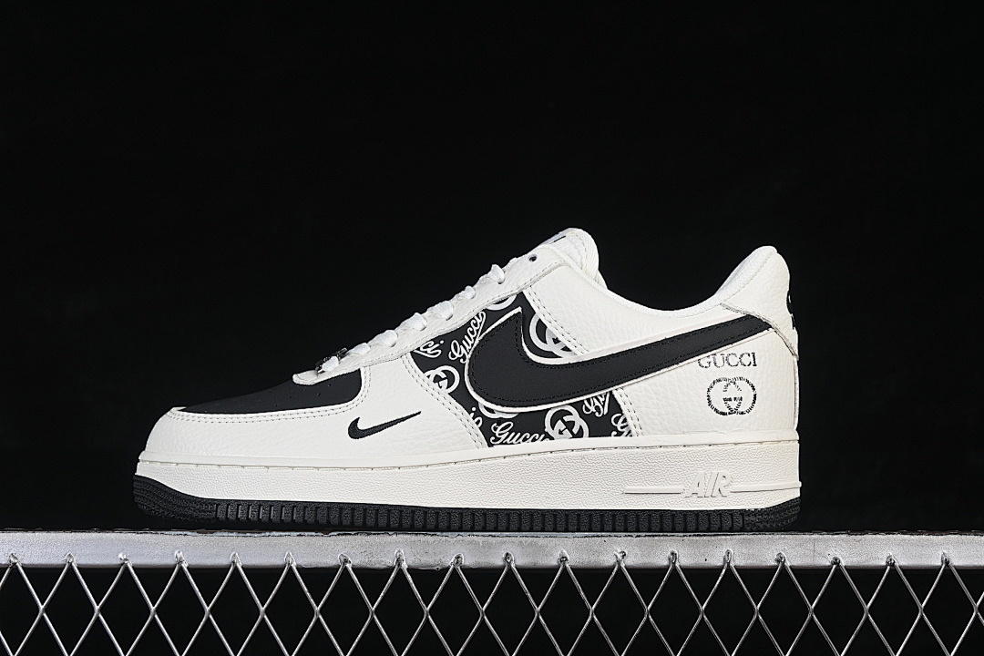 Nike Nike AIR FORCE 1 07 LOW CASUAL SNEAKERS WHITE/BLACK · XY9025-016, photo 1