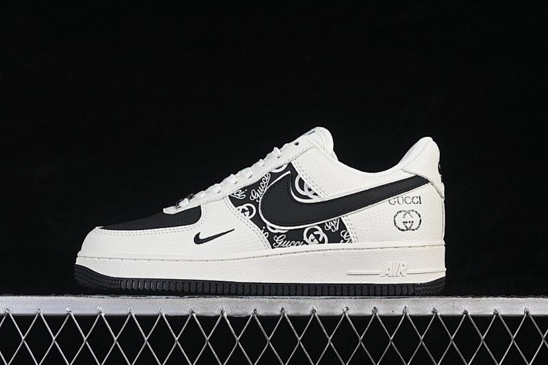 Nike Nike AIR FORCE 1 07 LOW CASUAL SNEAKERS WHITE/BLACK · XY9025-016, photo 1