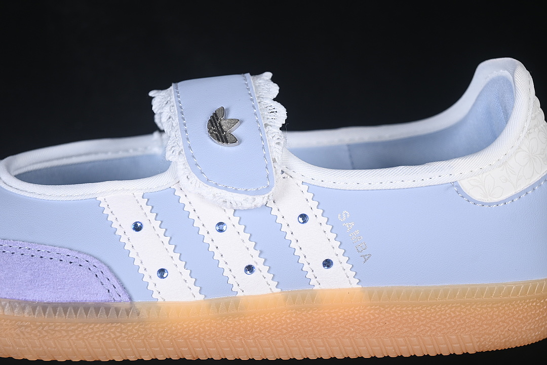 Adidas [LA5345]-[SAMBA JANE MARY LAZY LIFE SHOES LIGHT BLUE/BLUE]-[WOMAN:35-39]-[MAN:40-42] - Image 7