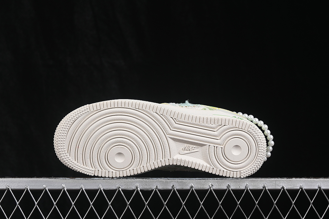 Nike [FJ7740-111]-[AIR FORCE 1 07 LOW CASUAL SNEAKERS WHITE/GREEN]-[WOMAN:36-39]-[MAN:40-45] - Image 14