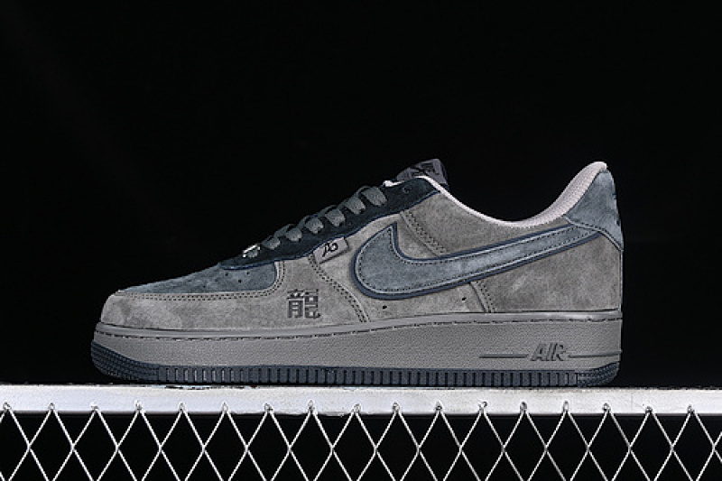 Nike Nike AIR FORCE 1 07 LOW BLACK DRAGON GOD BLACK/GREY · CD1221-608, photo 1