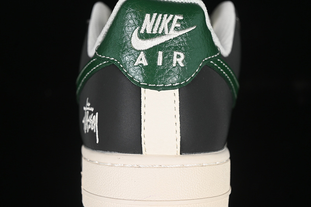 Nike [XS1958-572]-[AIR FORCE 1 07 LOW WHITE/BLACK/GREEN]-[WOMAN:36-39]-[MAN:40-45] - Image 7