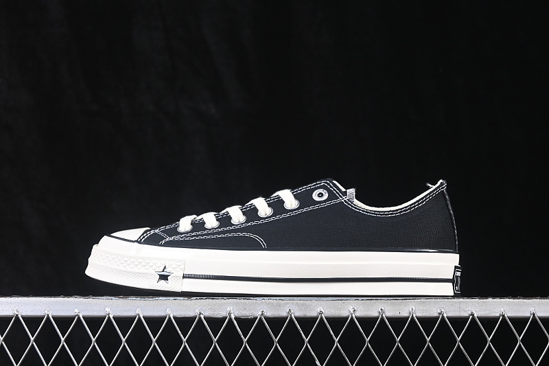 Converse Converse CHUCK 70S LOW TOP CANVAS SHOES BLACK/INKINESS · A24228C, photo 1