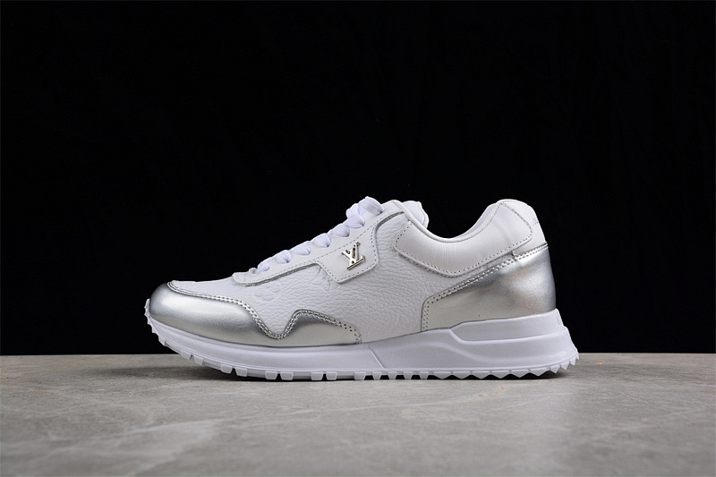 Louis Vuitton Louis Vuitton L*V RUN AWAY SNEAKERS WHITE/WHITE/SILVER · 0317174H56, photo 1