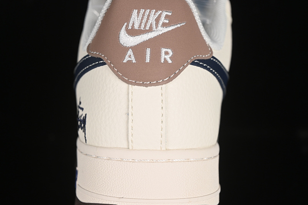 Nike [ZH2598-309]-[AIR FORCE 1 07 LOW BLUE/BROWN/WHITE]-[WOMAN:36-39]-[MAN:40-45] - Image 7
