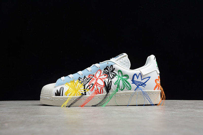 Off-White Adidas SUPERSTAR SEAN WOTHERSPOON SUPEREARTH CLOUD WHITE/OFF WHITE/MULTI-COLOR · FZ4724, photo 1