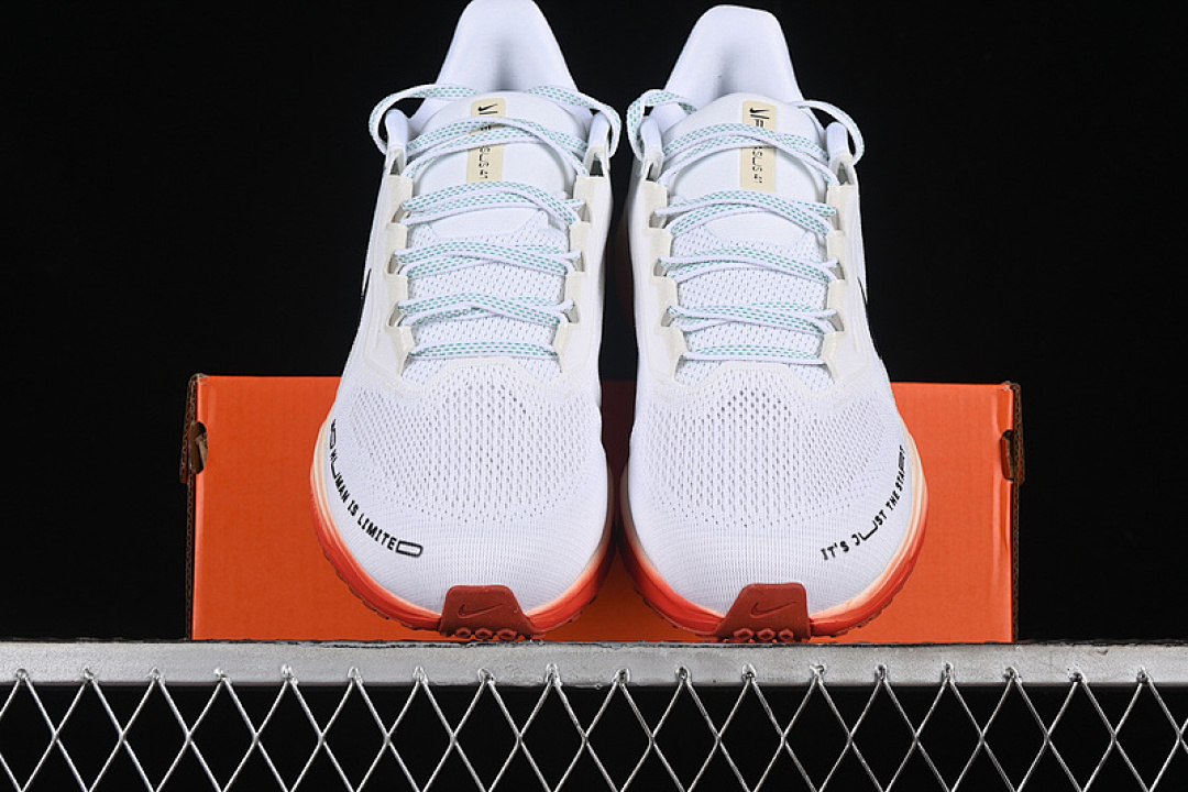 Nike [HJ7037-100]-[AIR ZOOM PEGASUS 41 WHITE/BLACK/PALE IVORY/DRAGON RED/STADIUM GREEN]-[MAN:39-45] - Image 13