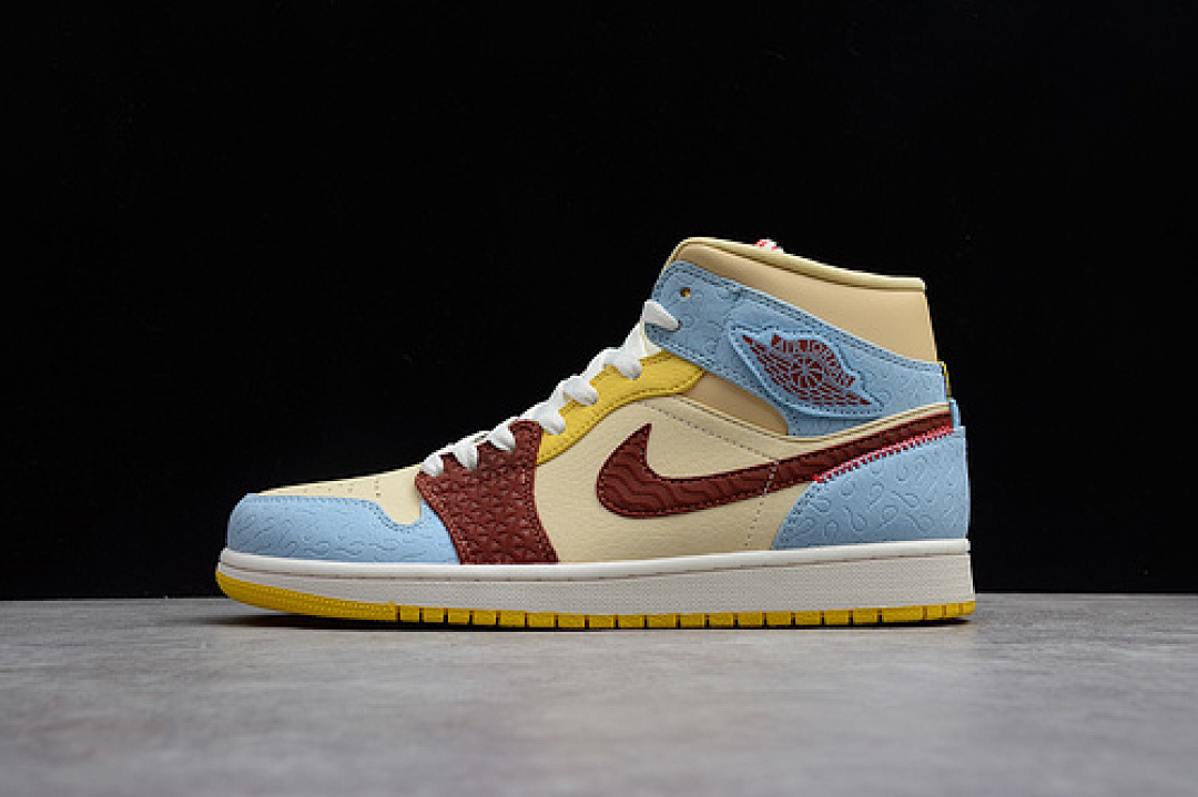 Jordan Canada Goose CJ AIR JORDAN 1 MID SE FEARLESS MAISON CHATEAU BLUE/WHITE · CU2803-200, photo 1