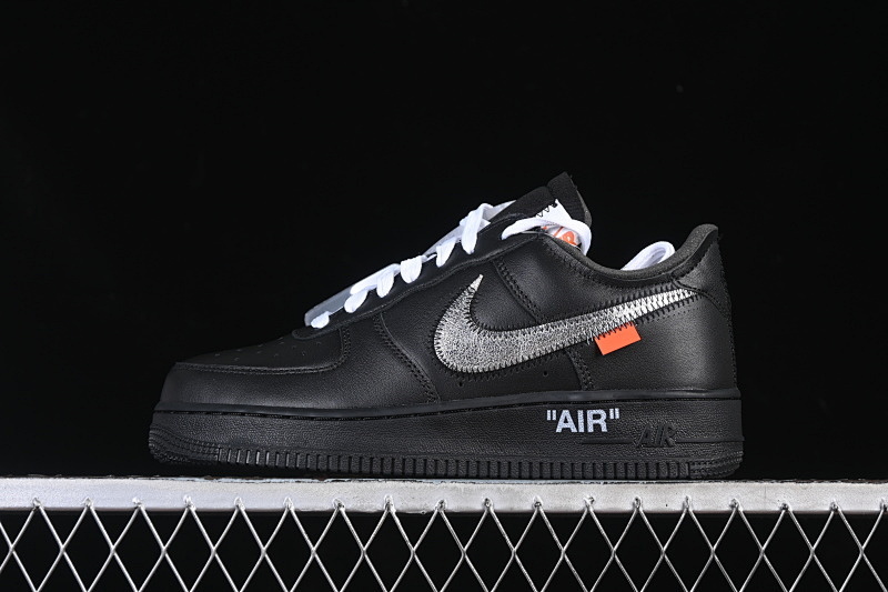 Nike Nike OFF WHITE AIR FORCE 1 07 LOW BLACK/WHITE · AV5210-001, photo 1