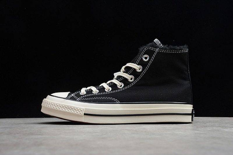 Converse Converse CHUCK TAYLOR ALL-STAR HIGH 70S BLACK/BLACK/WHITE · 162050C, photo 1