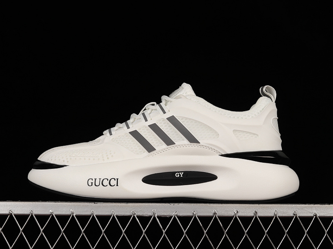 Unbranded [1XG704460]-[GU*CCI 22SS SPORTS SHOES WHITE/BLACK/WHITE]-[MAN:38-44], photo 1