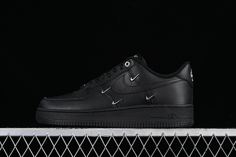 Nike Nike AIR FORCE 1 07 LOW BLACK/SILVER · HQ1180-001, photo 1