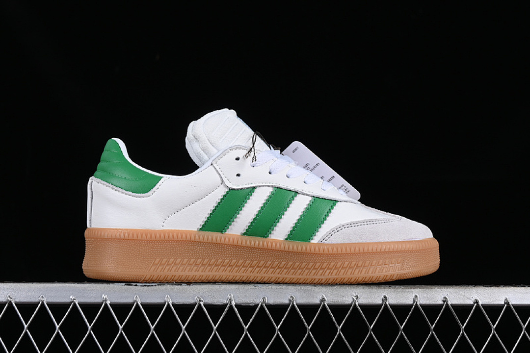 Adidas [IE1375]-[SAMBA XLG WHITE/GREEN/BROWN]-[WOMAN:36-39]-[MAN:40-45] - Image 16