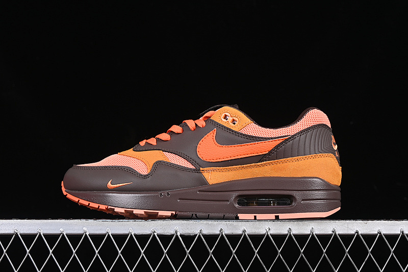 Nike AIR MAX 1 CACAO WOW/BRIGHT MANDARIN/AMBER BROWN/MONARCH/EARTH · HF7346-200, photo 1