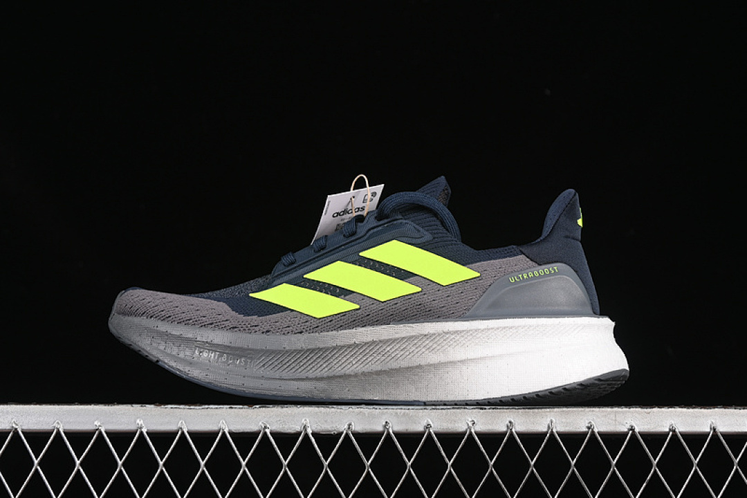Unbranded [JH9034]-[ULTRABOOST 5X AURORA INK/LUCID LEMON/IRON METALLIC]-[MAN:39-48], photo 1